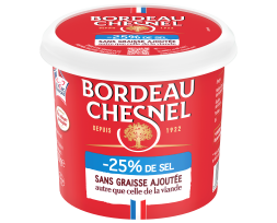 Notre recette -25% de sel